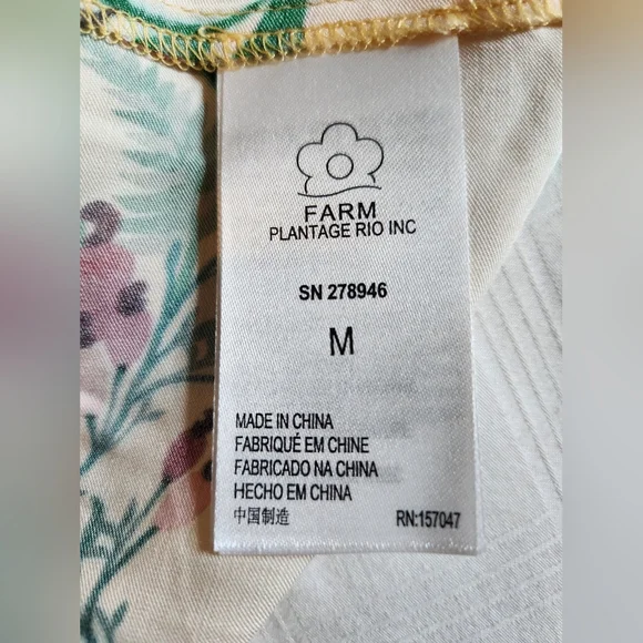 !!! Sale !! No Offer!! Farm Rio x Anthropologie Long-Sleeve Cutout Maxi Dress - Picture 7 of 17